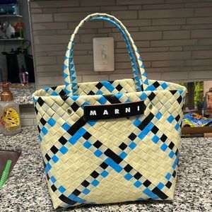 Authentic Marni Woven Beach Bag